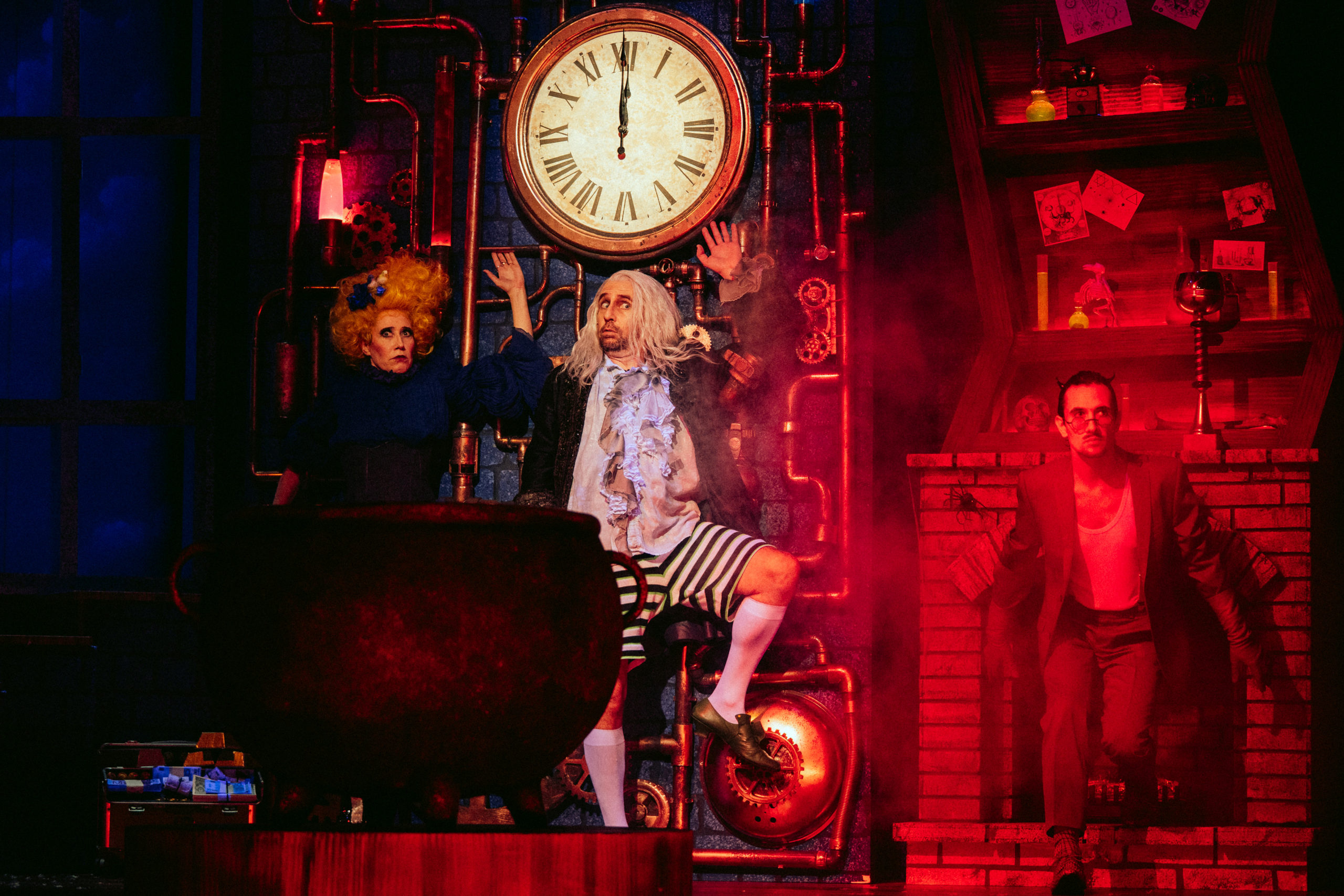 Der satanarchäolügenialkohöllische Wunschpunsch Michaela Kaspar, Sven Kaschte, Pierre Balazs c Philine Hofmann (3)