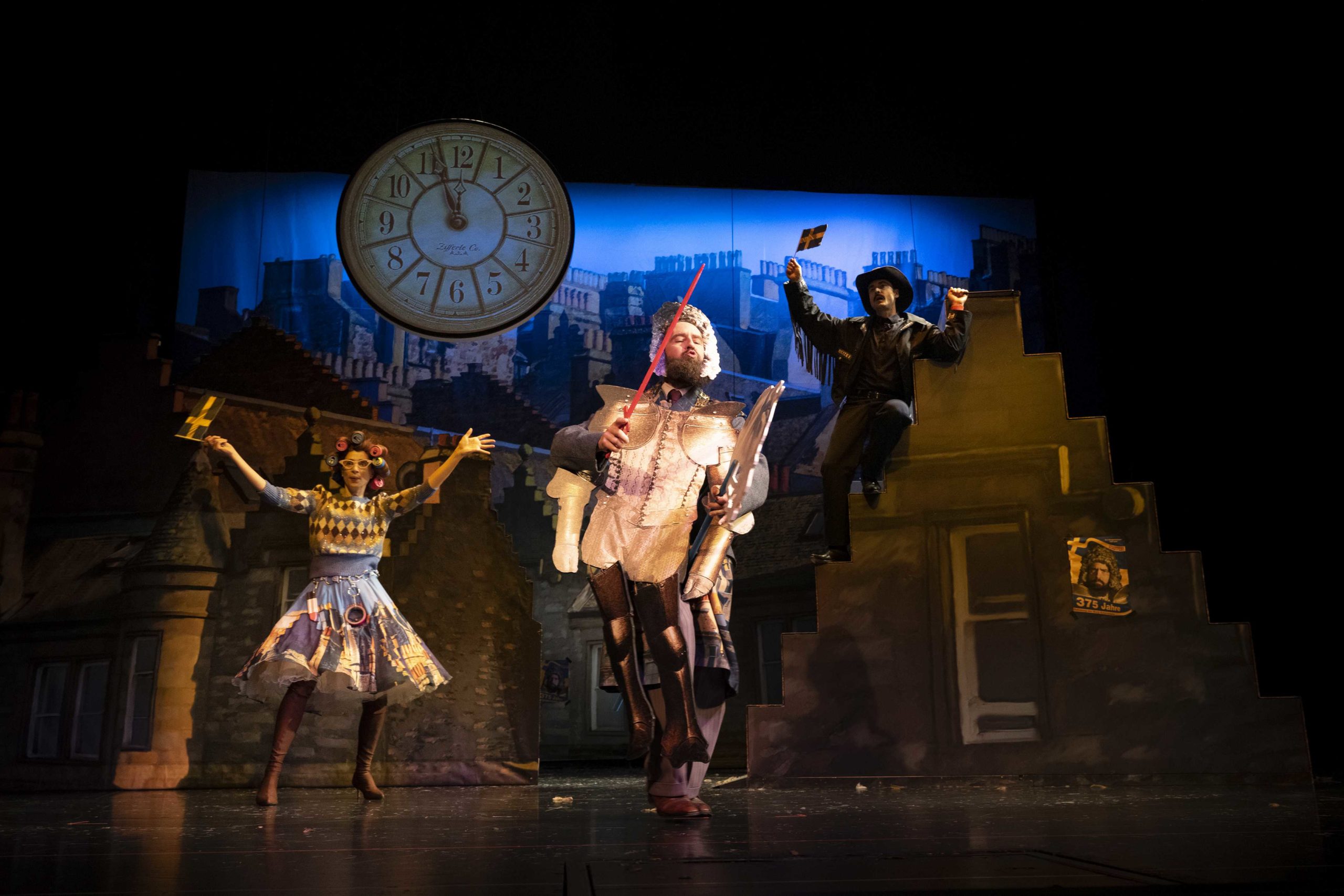 Das kleine Gespenst, Annette Holzmann, Sven Kaschte, Boris Popovic c Alexi Pelekanos