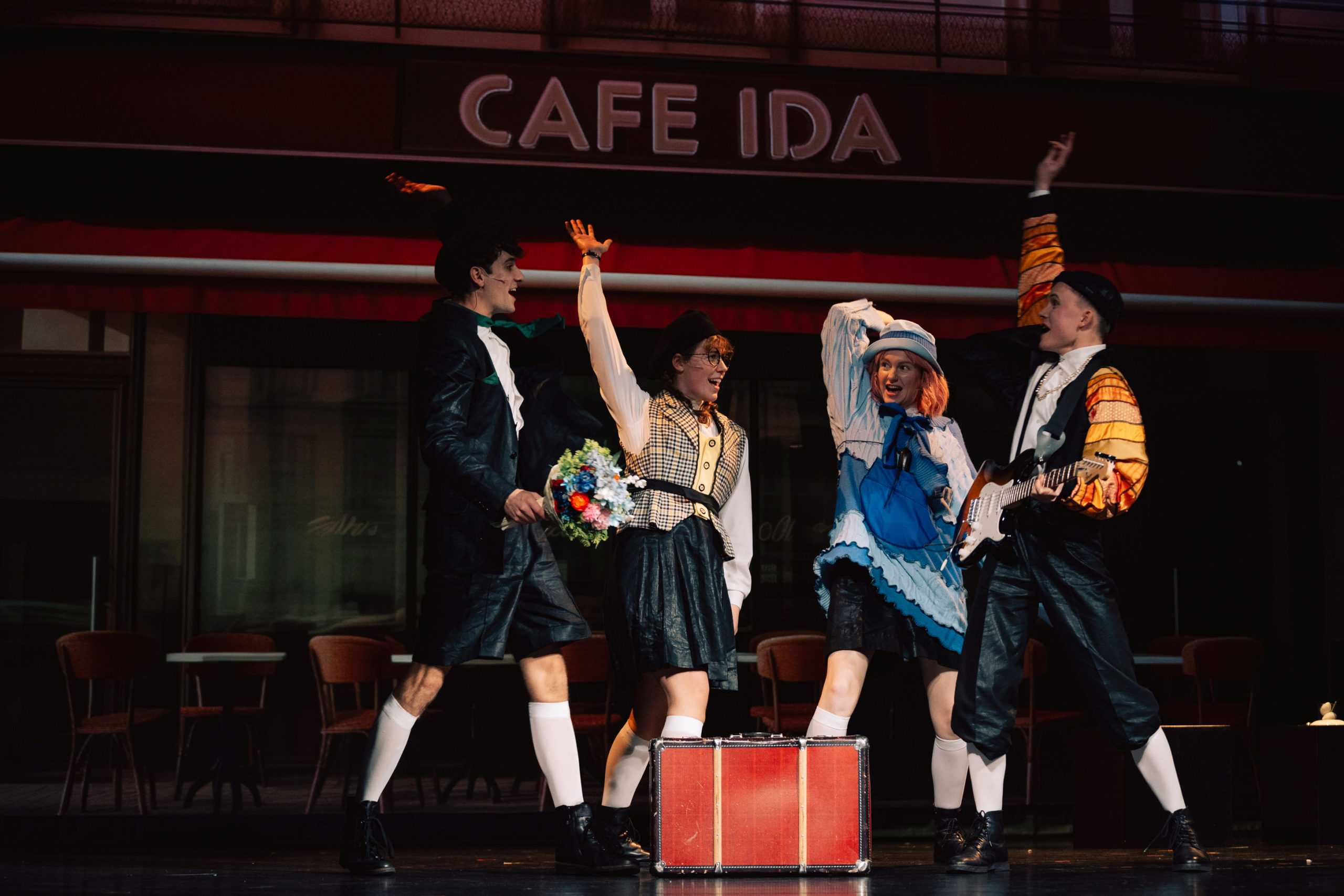 Emil und die Detektive, Julian Tzschentke, Coco Brell, Katharina Rose, Elias Eisold c Philine Hofmann